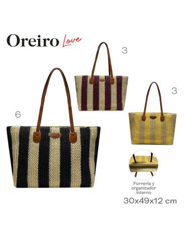 Beach Bag Oreiro Love LAS OREIRO LOVE