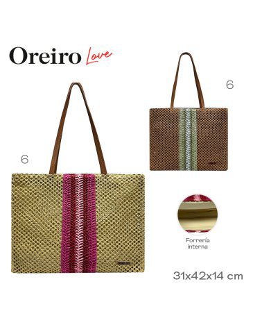 Beach Bag Oreiro Love LAS OREIRO LOVE