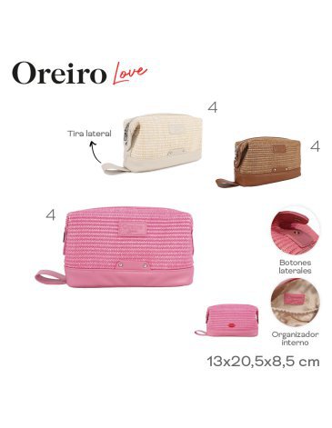 Portacosmetico Oreiro Love LAS OREIRO LOVE