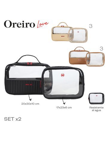 Portacosmetico Oreiro Love LAS OREIRO LOVE