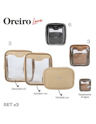 Portacosmetico Oreiro Love LAS OREIRO LOVE