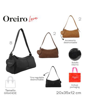 Cartera Oreiro LAS OREIRO LOVE