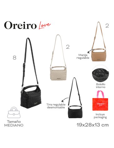 Cartera Oreiro LAS OREIRO LOVE