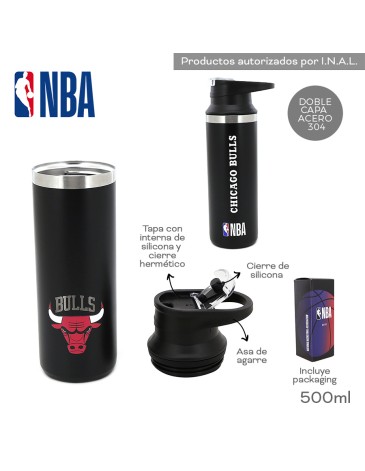 Botella Termica NBA Chicago Bulls 500 ML NBA