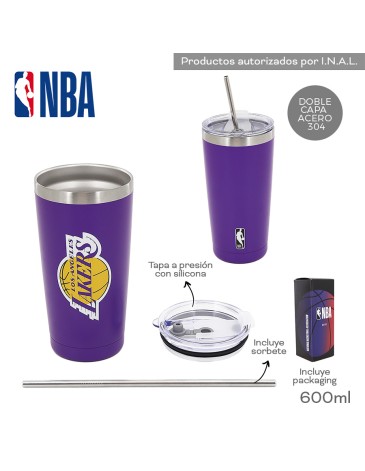 Vaso Termico NBA Los Angeles Lakers 600 ml NBA