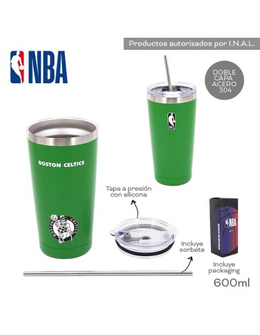 Vaso Termico NBA Boston Celtics 600 ml NBA