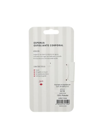 Esponja Exfoliante Oreiro - LAS OREIRO LOVE