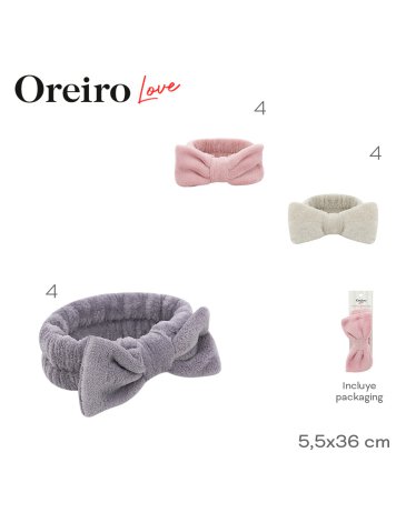 Vincha MakeUp Oreiro LAS OREIRO LOVE