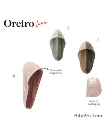 Toalla Pelo Oreiro LAS OREIRO LOVE