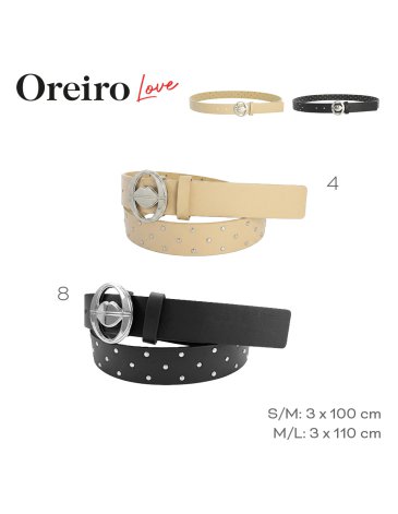 Cinturon Oreiro Love LAS OREIRO LOVE