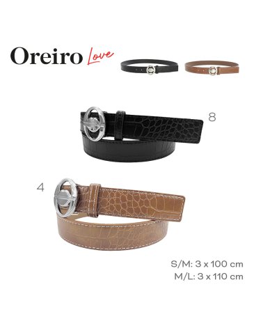 Cinturon Oreiro Love LAS OREIRO LOVE