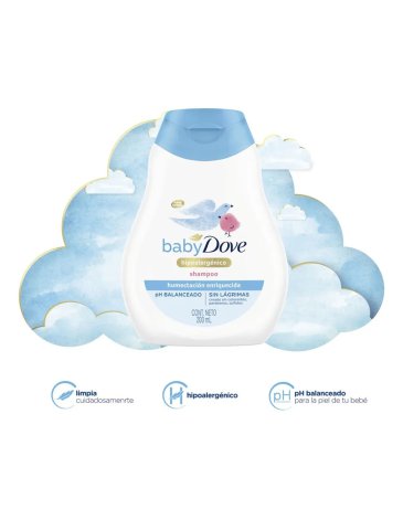 Shampoo Hipoalergenico 200 ml - DOVEBABY