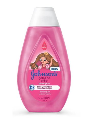 Shampoo gotas de brillo 200ml JOHMSONS & JOHMSONS