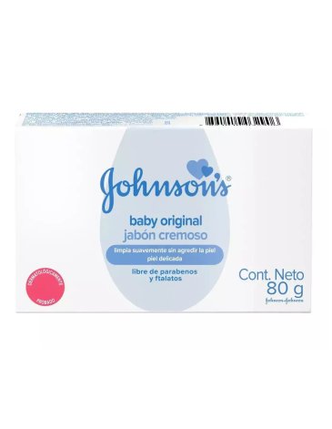 Jabon cremoso 80g JOHMSONS & JOHMSONS