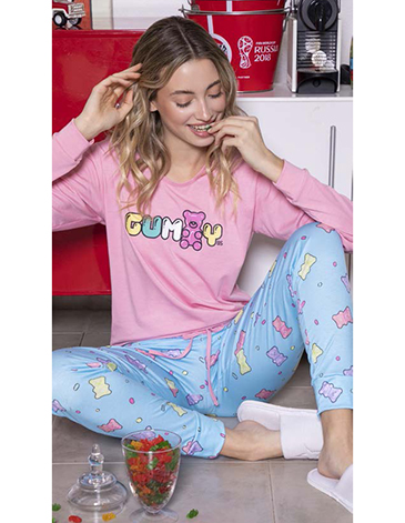 Pijama modal Gummy T1/4 - BIANCA SECRETA