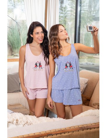 Pijama en modal T1/4 BIANCA SECRETA