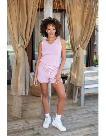 Pijama liso en modal T1/7 - BIANCA SECRETA