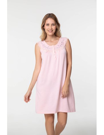 Camison en modasl liso T2/4 - BIANCA SECRETA