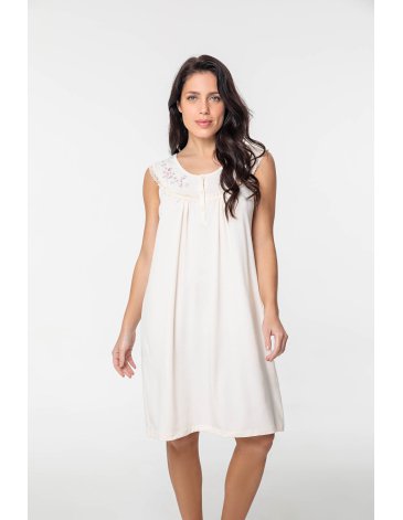 Camison en modasl liso T2/4 - BIANCA SECRETA