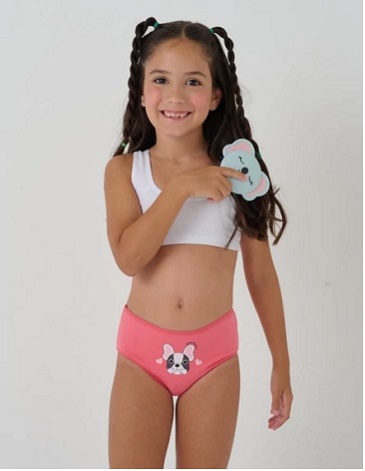 Bombacha nena alg y lycra 2/8 - KIERO