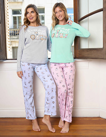 Pijama dama TS/XL - LENCATEX