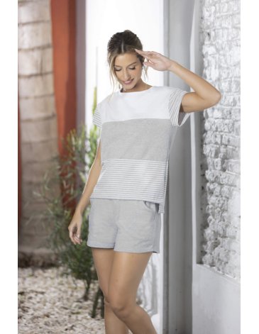 Pijama jersey dama TS/XXXL - LENCATEX