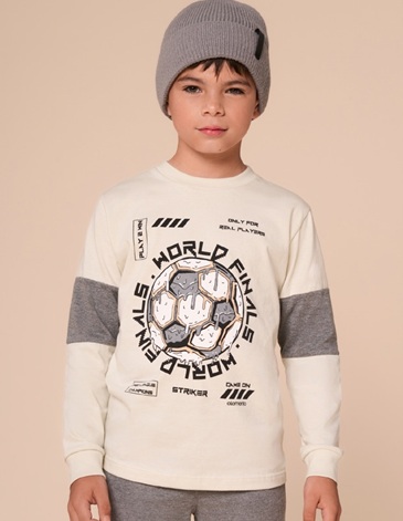 Pijama Nene Jersey 100% Algodón FUTBOL T4/16 ELEMENTO