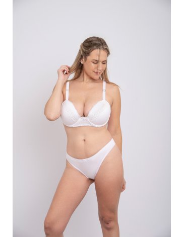 Conjunto Tasa Soft con Colaless de Alg Lycra y Puntilla. Talle 95 al 120 NATUBEL