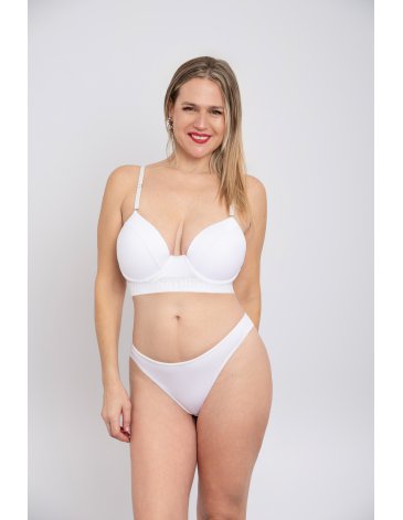 Conjunto Tasa Soft con Base de Morley Elastizado con Elastico Personalisado y Cola Less. Talle 85 al 100 NATUBEL