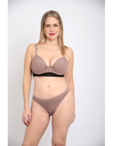 Conjunto Tasa Soft con Base de Morley Elastizado con Elastico Personalisado y Cola Less. Talle 85 al 100 - NATUBEL