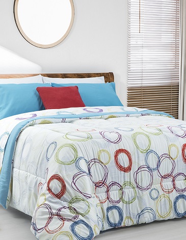 Acolchado reversible 1 1/2 pl ALCOYANA