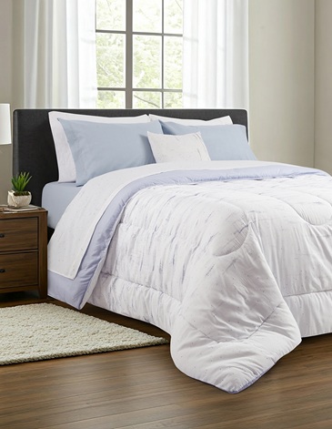 Juego de Sabana ORGANIC 132 Hilos 1 1/2 pl ALCOYANA