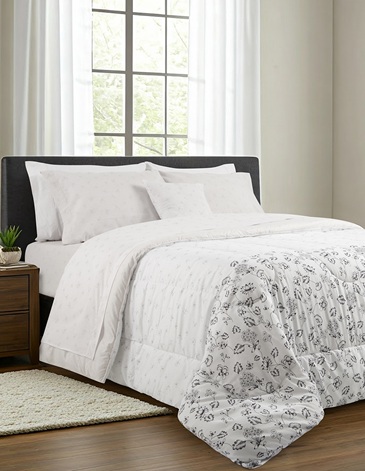 Juego de Sabanas ORGANIC 132 Hilos 2 1/2 pl ALCOYANA