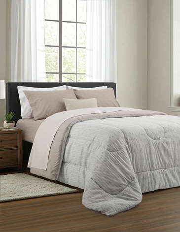 Juego de Sabana ORGANIC 132 Hilos 2 1/2 pl ALCOYANA