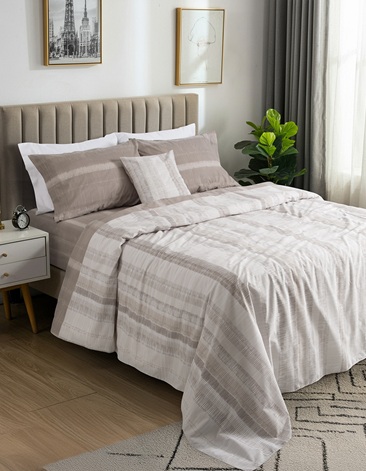 Juego de Sabanas RITMO 132 Hilos 2 1/2 pl ALCOYANA