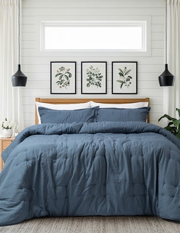 Kit Acolchado + 2 funda de almohadón QUEEN ORIGEN FUJI Queen ALCOYANA