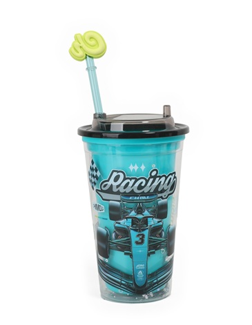 VASO ACRILICO SPARK RACING CAR CHIMOLA
