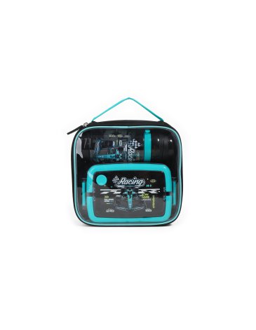 LUNCH BOX SET RACING CAR - CHIMOLA