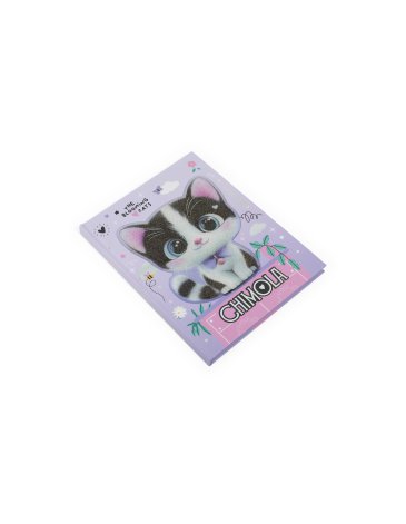 CUADERNO 48 HOJAS RAYADAS A5 CAT CHIMOLA