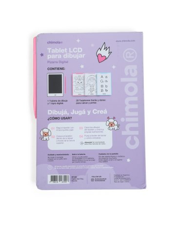 Tableta Pizarra LCD Set Play Poodle - CHIMOLA