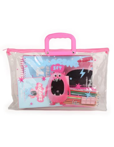 COLORING SET MONSTER PINK CHIMOLA