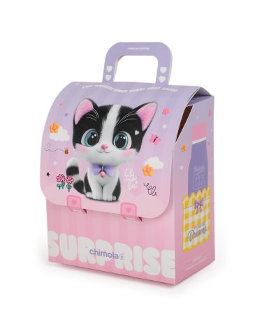 SET SURPRISE BACKPACK CAT CHIMOLA