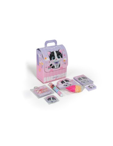 SET SURPRISE BACKPACK CAT - CHIMOLA