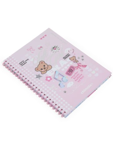 Cuaderno A4 Universitario Collection Pink 96 Hojas Rayadas Espiralado CHIMOLA