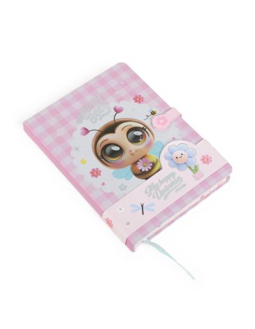 LIBRETA PASTEL 128 PÁGINAS BEE CHIMOLA