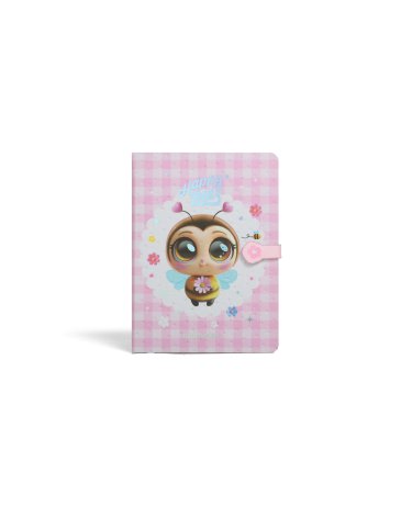 LIBRETA PASTEL 128 PÁGINAS BEE - CHIMOLA