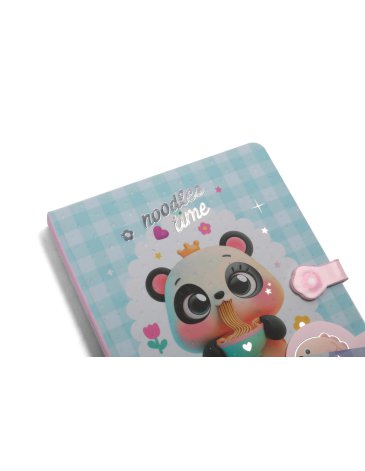LIBRETA PASTEL 128 PÁGINAS PANDA - CHIMOLA