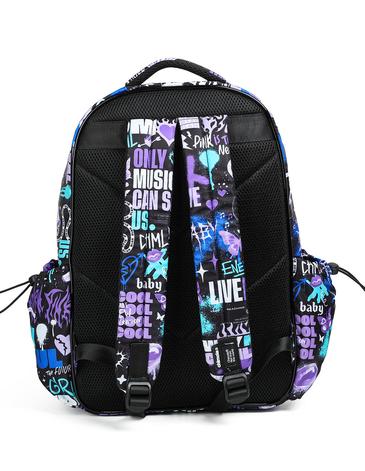 Mochila 18'' Punk Purple - CHIMOLA