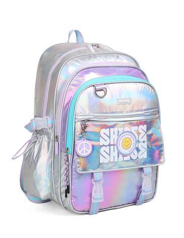 Mochila 17'' Shiny Blocks - CHIMOLA