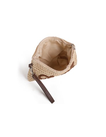 Neceser Pouch Raffia - CHIMOLA